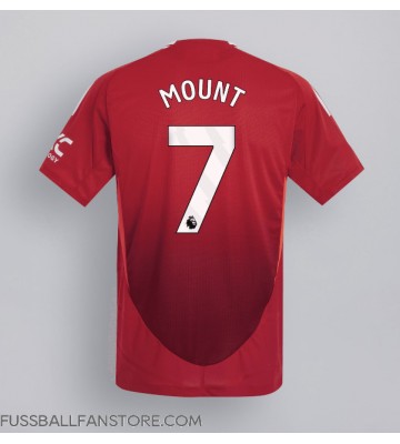 Manchester United Mason Mount #7 Replik Heimtrikot 2024-25 Kurzarm